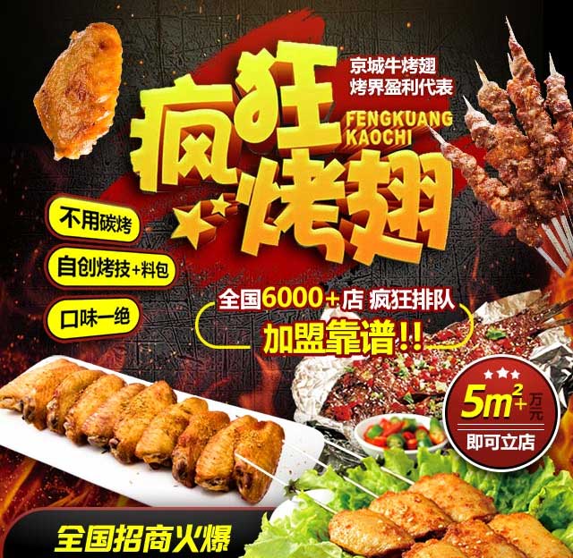 崇左奥尔良烤翅